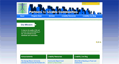 Desktop Screenshot of livable.nonprofitsoapbox.com