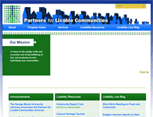 Tablet Screenshot of livable.nonprofitsoapbox.com