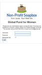 Mobile Screenshot of globalfw.nonprofitsoapbox.com
