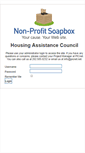Mobile Screenshot of hac.nonprofitsoapbox.com