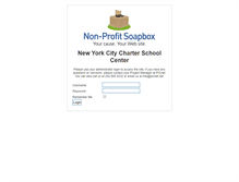 Tablet Screenshot of nyccharter.nonprofitsoapbox.com