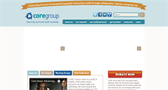 Desktop Screenshot of coregroup.secure.nonprofitsoapbox.com