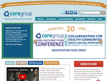 Tablet Screenshot of coregroup.secure.nonprofitsoapbox.com