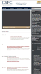 Mobile Screenshot of cspc.nonprofitsoapbox.com