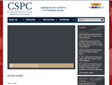 Tablet Screenshot of cspc.nonprofitsoapbox.com