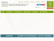 Tablet Screenshot of cdacouncil.nonprofitsoapbox.com